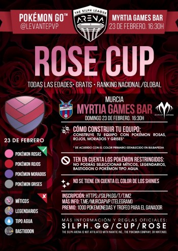 Pokemon Go - Rose Cup Murcia